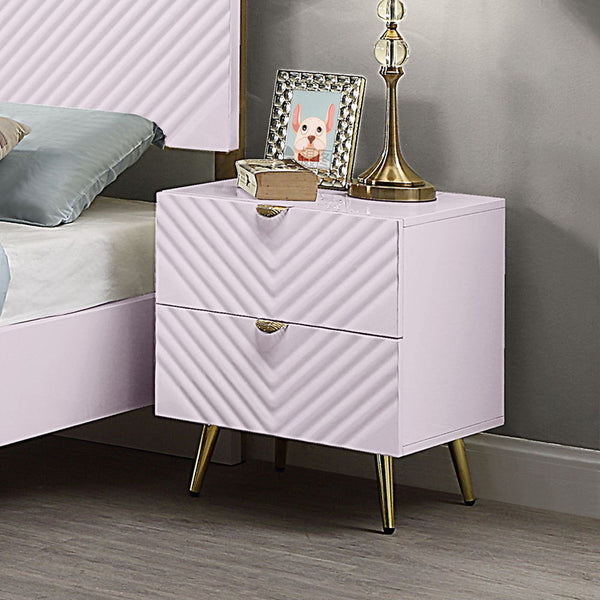 Gaines - Nightstand - Pink High