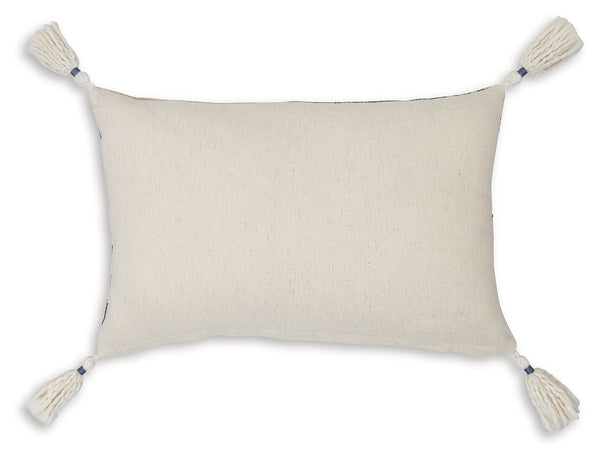 Winbury - Blue / Tan / White - Pillow (Set of 4)