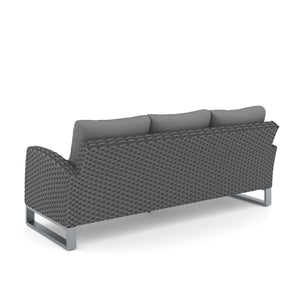 Fiji - 2 Piece Living Room Set (Sofa & Slat Top Coffee Table) - Gray