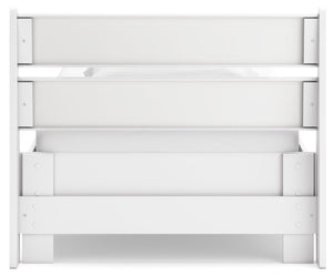 Socalle - Two-Tone - Twin Panel Platform Bed