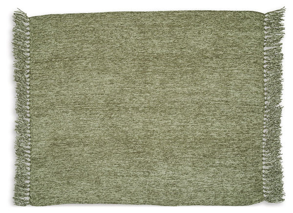Tamish - Green - Throw (Set of 3)