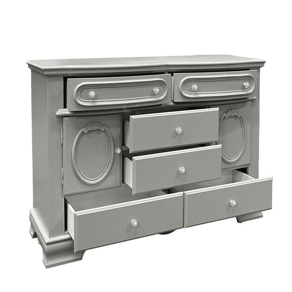 Flora - Dresser - Gray