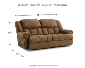 Boothbay - Auburn - Reclining Loveseat