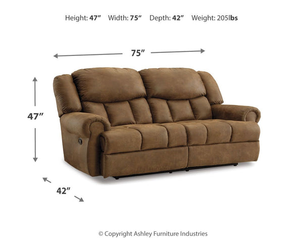 Boothbay - Auburn - Reclining Loveseat