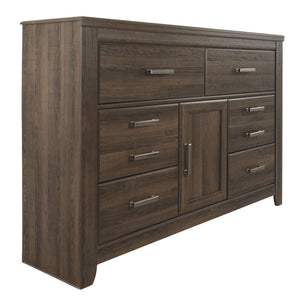 Juararo - Dark Brown - Six Drawer Dresser