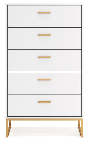Socalle - Two-Tone - Five Drawer Chest