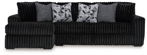 Wrapped in luxuriously soft jumbo corduroy, this sectional sofa with chaise takes cozy and inviting to a higher level. The sumptuous piece is perfect for unwinding after a long day, with exceptionally textured cushions that deliver pure indulgence. Now al