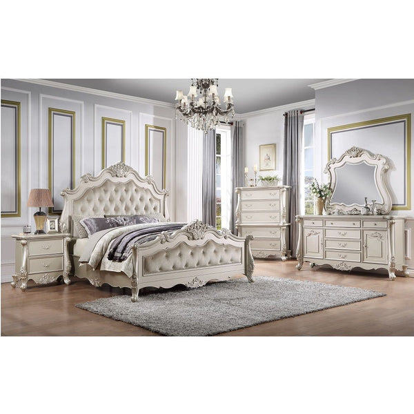 Bently - Queen Bed - Champagne