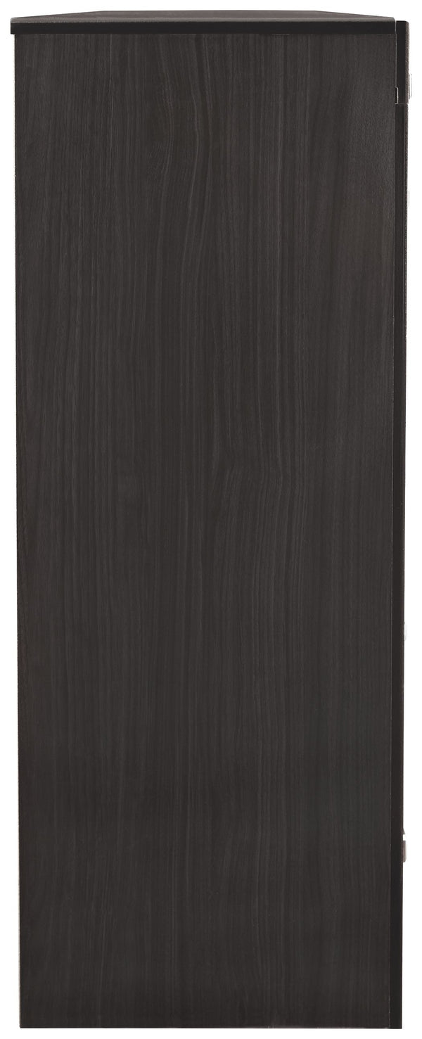 Kaydell - Black - Six Drawer Dresser