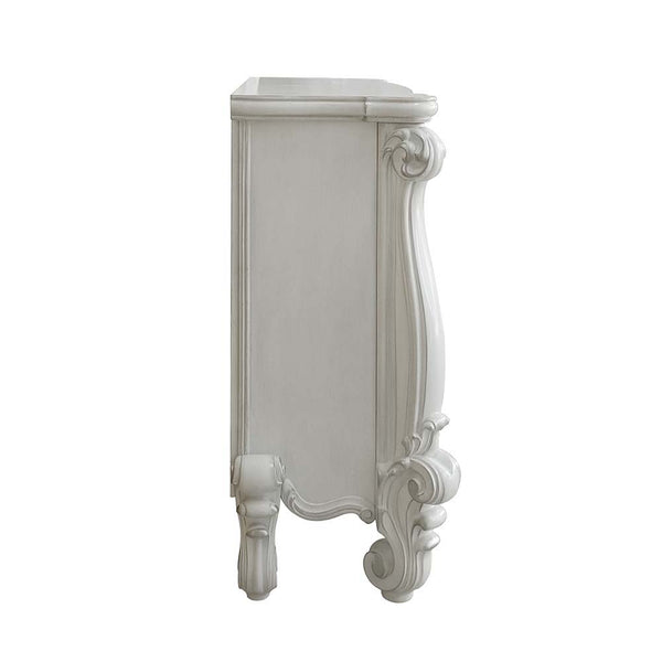 Versailles - Fireplace - Bone White Finish