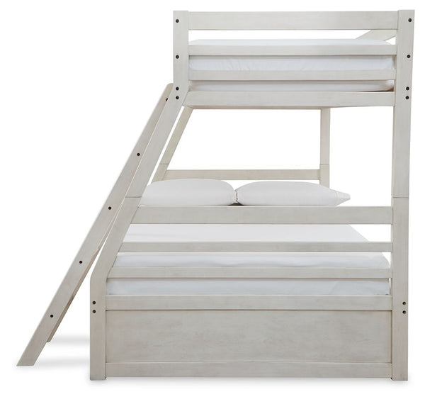 Robbinsdale - Antique White - Twin Over Full Bunk Bed