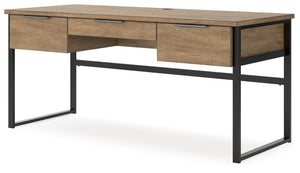  urban chic feel to your work area. Functional features keep the desk top clutter-freeâ€”easily tuck away essentials in the 