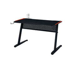 KDâ€¢ Rectangular Gaming Tableâ€¢ Built-in USB Port and Plugâ€¢ Open Baseâ€¢ LED Light Includedâ€¢ Table Top Thickness: 18mm<br/><br/><b>Product Features</b><ul><li>Case: 1Pc/1Ctn</li><li>Finish: Black & Red Finish</li><li>Style: Industrial</li><li>Materi