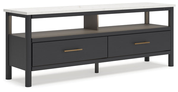 Cadmori - Black / White - Extra Large TV Stand