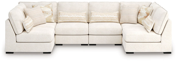 Smartly designed for everyday life, this modular sectional is perfect for active households. Its high-performance Next-Gen Nuvellaâ„¢ fabric is oh-so-easy to clean, allowing this plush seating to keep its beautifully contemporary yet functional form.<br/>