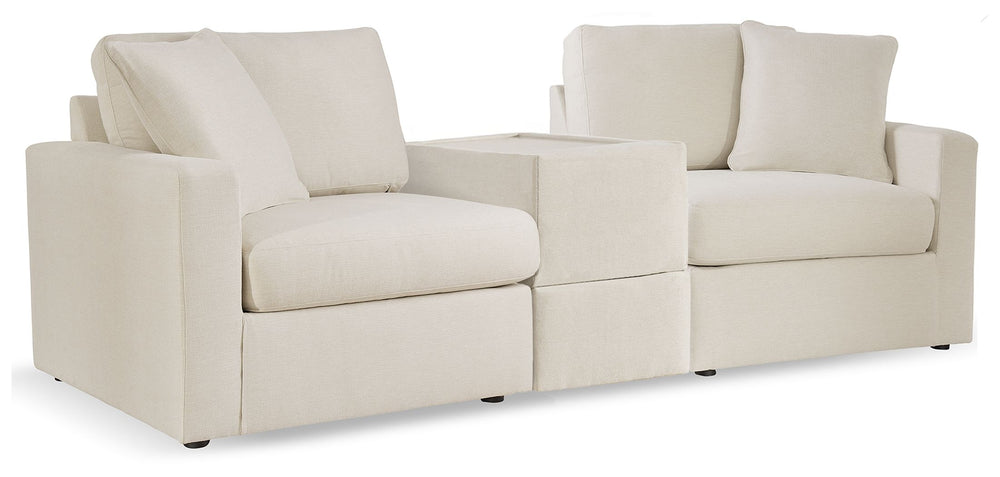 Looking cool and contemporary is great. But when it comes down to it, youâ€™re all about low-maintenance lounging. With the performance fabric on this sectional sofa, cleaning spills is a breeze. Its customizable modular design caters to your ever-changin