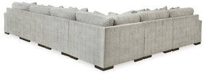 Regent Park - Pewter - 6-Piece Sectional