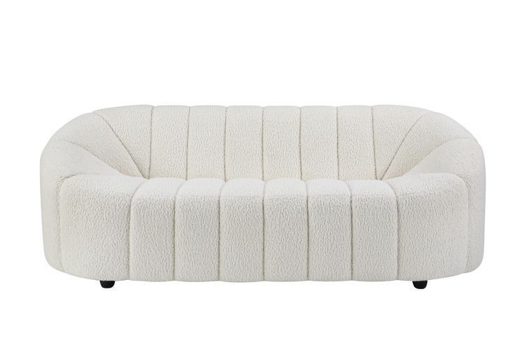 Seat Construction: Full FoamChair with Swivel Function<br/><br/><b>Product Features</b><ul><li>Seat Construction: Full Foamâ€§Chair w/Swivel Functionâ€§Tight Seat & Back Cushionâ€§Wooden Inner Frame</li><li>Case: 1Pc/1Ctn</li><li>Finish: White Teddy Sherp