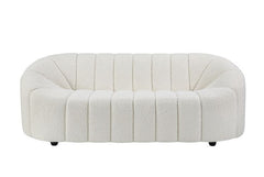 Seat Construction: Full FoamChair with Swivel Function<br/><br/><b>Product Features</b><ul><li>Seat Construction: Full Foamâ€§Chair w/Swivel Functionâ€§Tight Seat & Back Cushionâ€§Wooden Inner Frame</li><li>Case: 1Pc/1Ctn</li><li>Finish: White Teddy Sherp