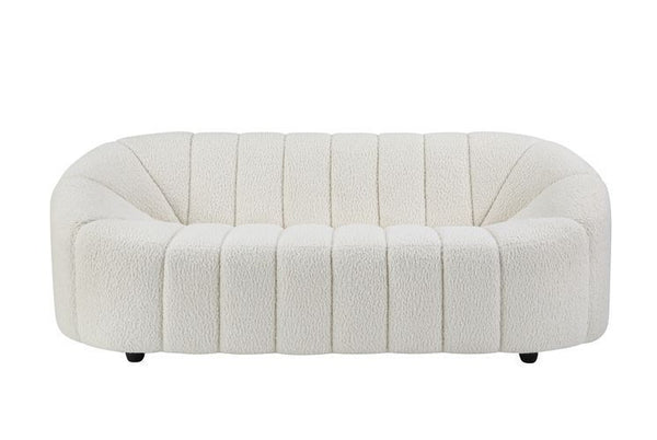 Seat Construction: Full FoamChair with Swivel Function<br/><br/><b>Product Features</b><ul><li>Seat Construction: Full Foamâ€§Chair w/Swivel Functionâ€§Tight Seat & Back Cushionâ€§Wooden Inner Frame</li><li>Case: 1Pc/1Ctn</li><li>Finish: White Teddy Sherp