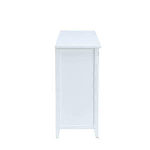 Flavius - Accent Table - White - 28"