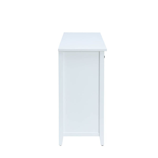 Flavius - Accent Table - White - 28"