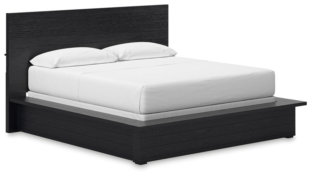 The heavily distressed surface of this California king panel bed reflects balance between farmhouse and contemporary style. With a timeless design thatâ€™s equal parts cool and casual, it offers uncomplicated sophistication with a modern edge.<br/><br/><b