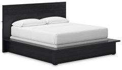 The heavily distressed surface of this California king panel bed reflects balance between farmhouse and contemporary style. With a timeless design thatâ€™s equal parts cool and casual, it offers uncomplicated sophistication with a modern edge.<br/><br/><b