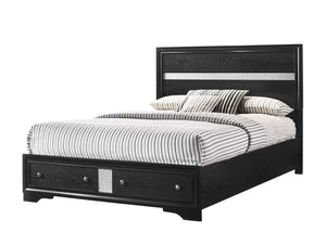 Regata - Queen 3 Piece Bedroom Set - Black