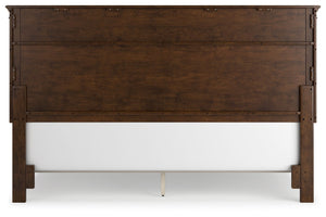 Danabrin - Brown - King Panel Bed