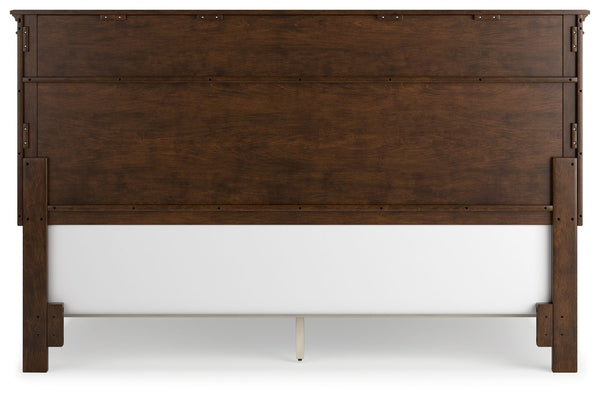 Danabrin - Brown - King Panel Bed
