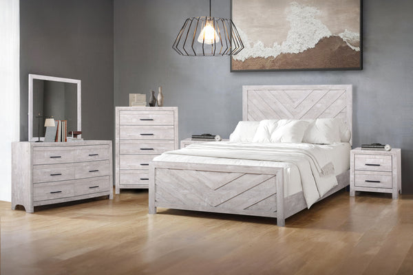  a comprehensive ensemble featuring a stylish bed