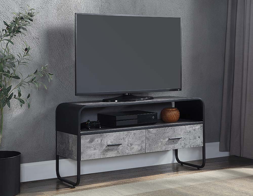 Raziela - TV Stand - Black - 39-"