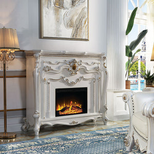 Picardy - Fireplace - Antique Pearl Finish