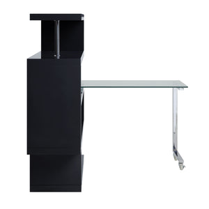  Black & Chrome Finish
