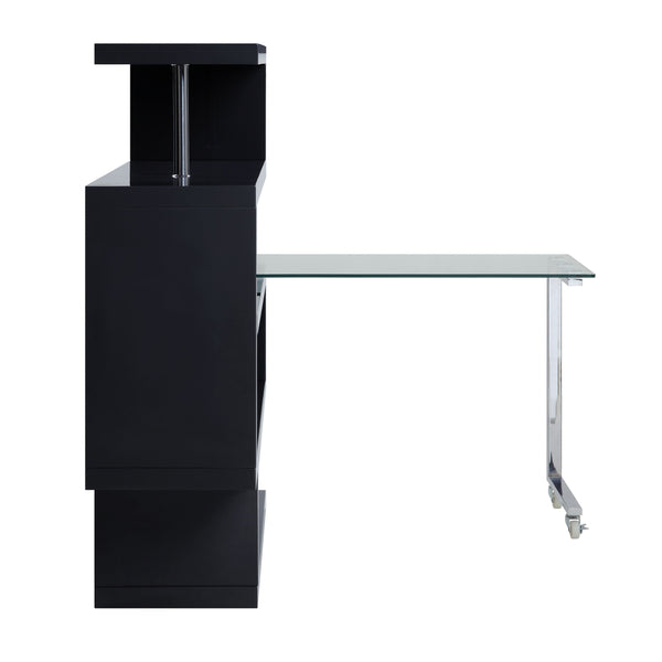  Black & Chrome Finish