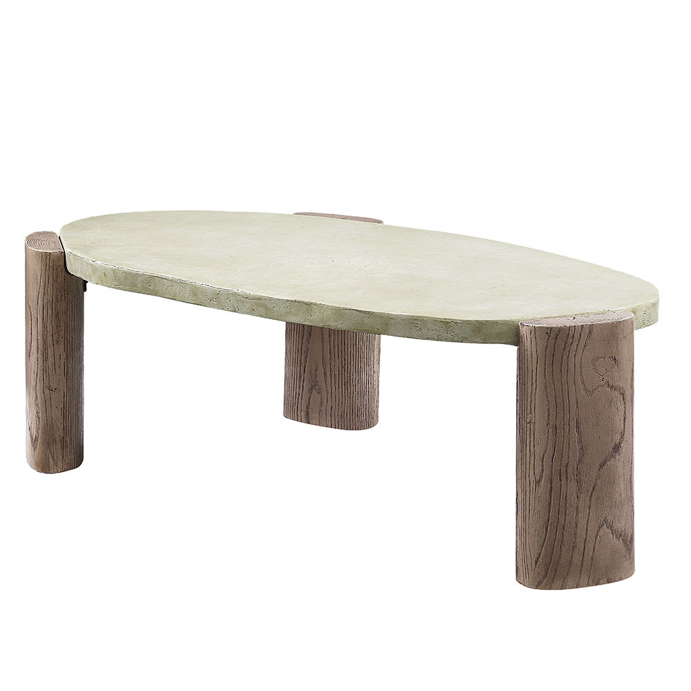 Top Thickness: 40mm KD Legs Natural Style Design