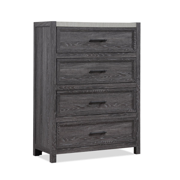 Madsen - Queen 5 Piece Bedroom Set - Gray