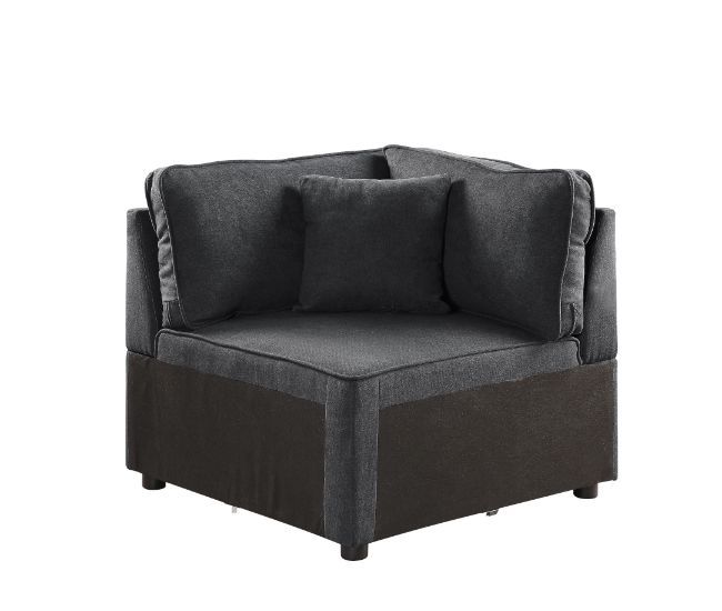 Show your innovative seating arrangements with the Silvester Sectional Sofa. Consisting of separate components that can be arranged at your own, this sectional sofa offers you optimal flexibility. It features tight seat and loose back cushion all in soft 