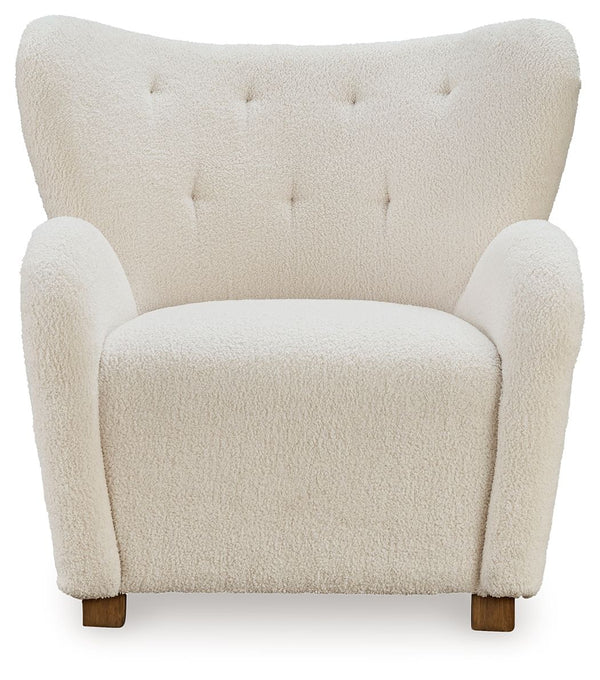 Larbell - Ecru - Accent Chair