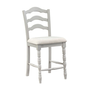  Antique White & Weathered Oak