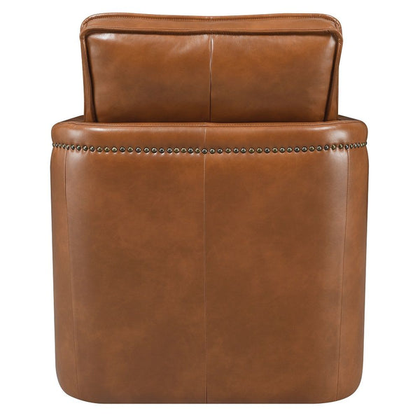 Rocha - Swivel Chair With Glider - Brown