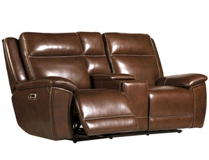 Jameson - Power Reclining Zero Gravity Sofa And Loveseat - Hickory