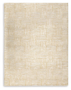 Need a showstopping design feature? This area rug-'s eye-catching basket weave detail makes a statement in any room. Plus, the high-low texture provides a sense of warmth that radiates comfy vibes and charm.<br/><br/><b>Product Features</b><ul><li>Made of