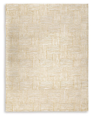 Need a showstopping design feature? This area rug-'s eye-catching basket weave detail makes a statement in any room. Plus, the high-low texture provides a sense of warmth that radiates comfy vibes and charm.<br/><br/><b>Product Features</b><ul><li>Made of