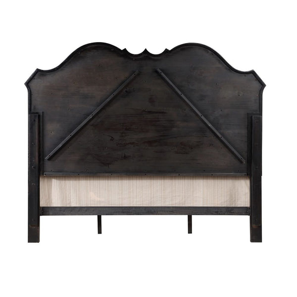 Chelmsford - California King Bed - Beige & Antique Black