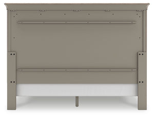 Lexorne - Gray - King Sleigh Bed
