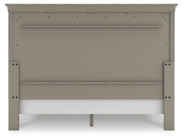 Lexorne - Gray - King Sleigh Bed