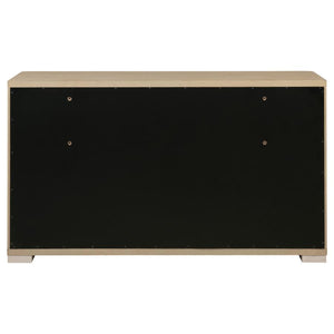 Ladera - 6-Drawer Bedroom Dresser - Light Elm