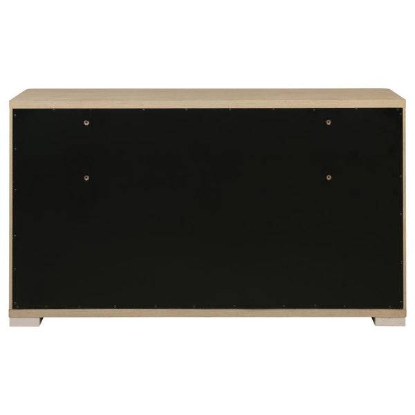 Ladera - 6-Drawer Bedroom Dresser - Light Elm